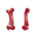 Dog Toys Teeth Sharpening Cleaning Dog Bones Natural Rubber Training Stiff Durable Chew Toys for Medium Large Dogs Pets Supplies