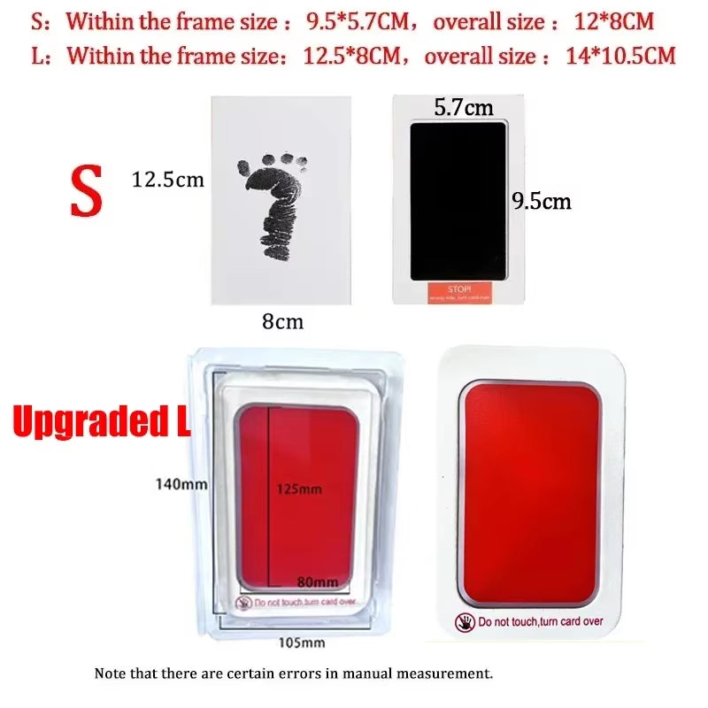 Pet Dog Footprint Handprint Pad Safe Non-Toxic Printing Pad Pet Footprint Baby Paw Print Pad Footprint Pad Ink-Free